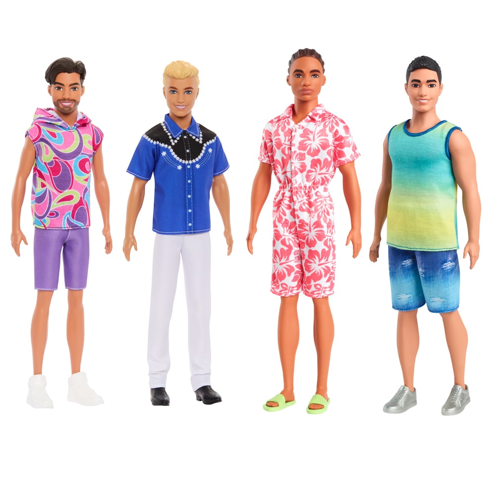 ken fashionistas - ken con vestiti alla moda - modello assortito