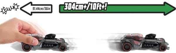 hot wheels - pull-back speeders - 1:43 - modello a retrocarica assortito