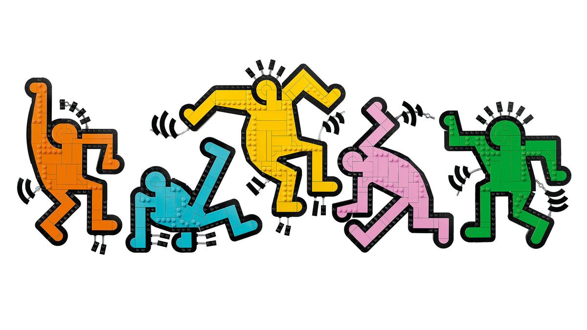 31216 - keith haring – figure danzanti