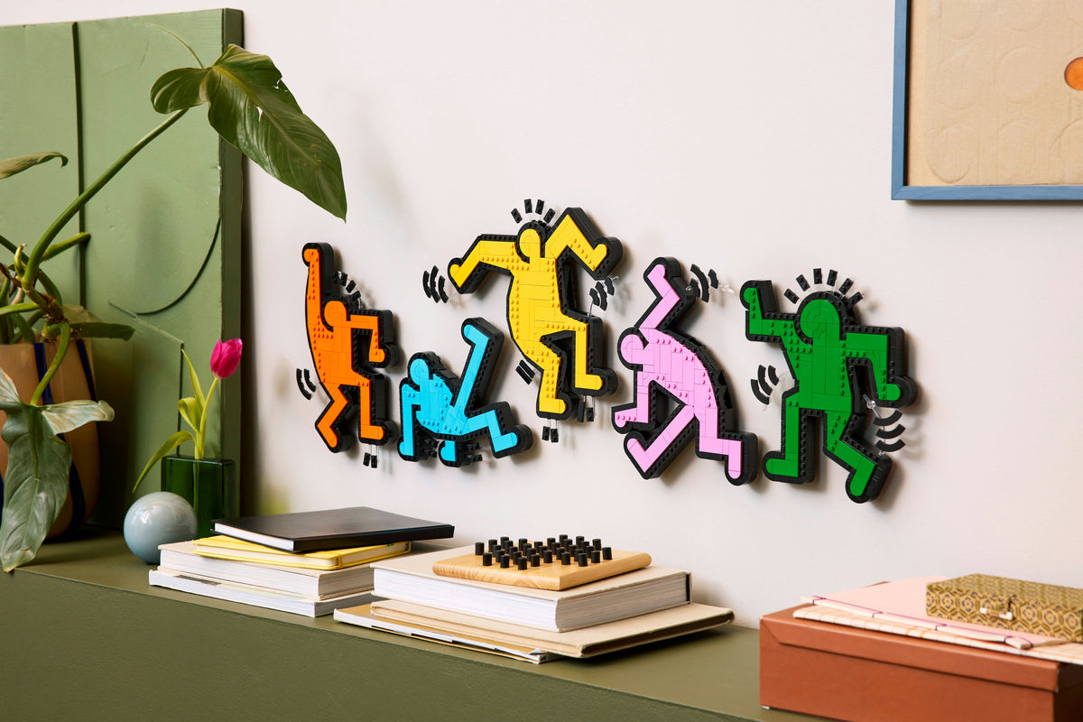 LEGO Art 31216 keith haring figure danzanti