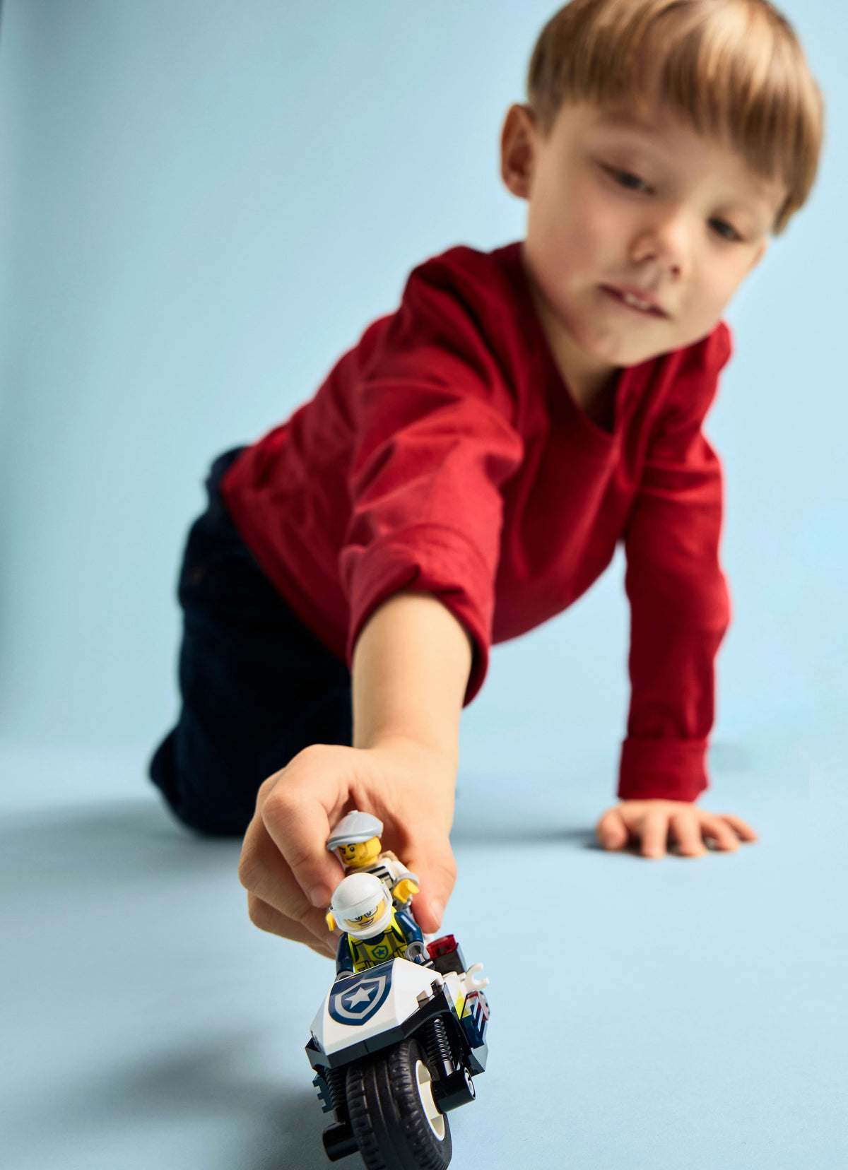 LEGO City 60455 Inseguimento della moto della Polizia