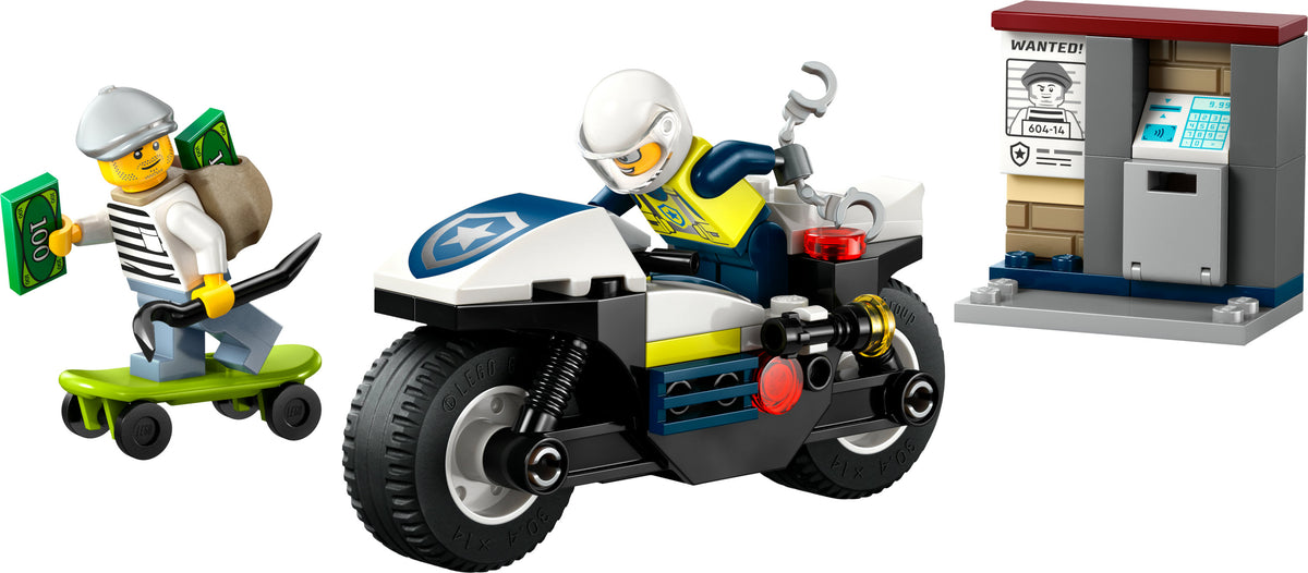 LEGO City 60455 Inseguimento della moto della Polizia