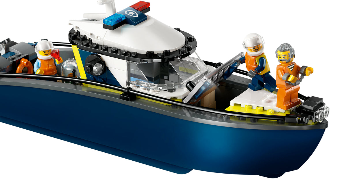 LEGO City 60456 Inseguimento del motoscafo della Polizia