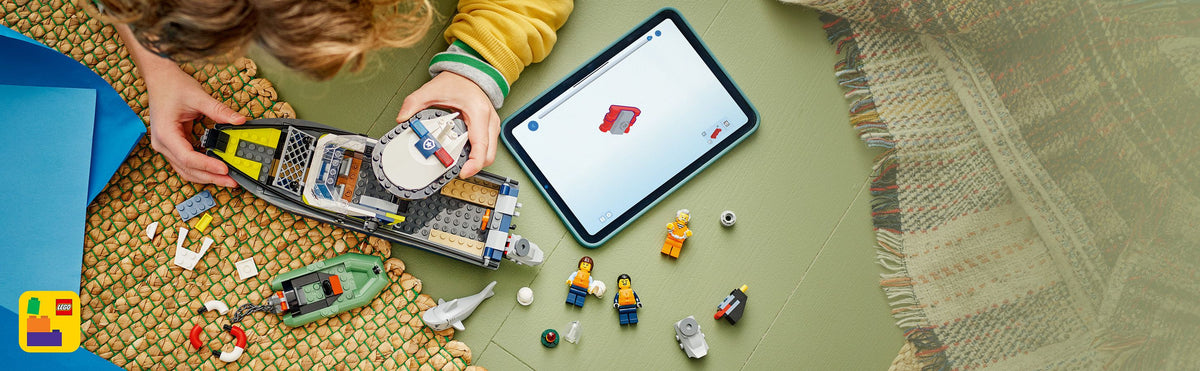LEGO City 60456 Inseguimento del motoscafo della Polizia