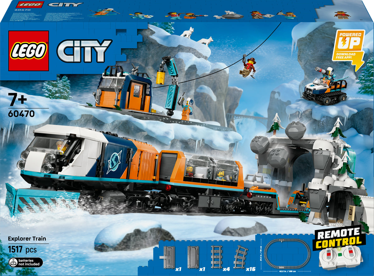 LEGO City 60470 Treno espresso artico degli esploratori