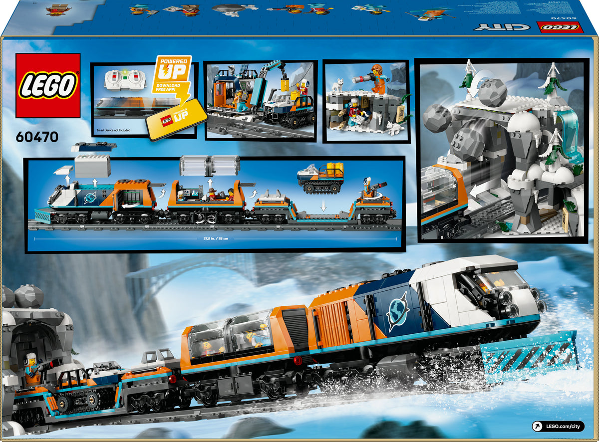 LEGO City 60470 Treno espresso artico degli esploratori