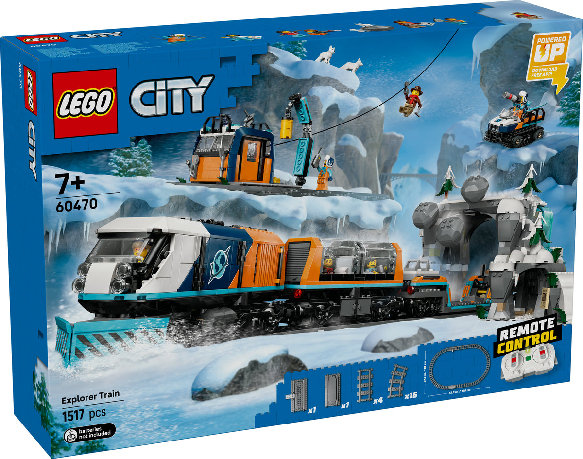 LEGO City 60470 Treno espresso artico degli esploratori