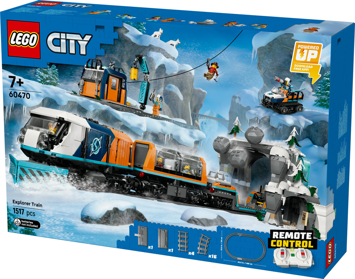 LEGO City 60470 Treno espresso artico degli esploratori