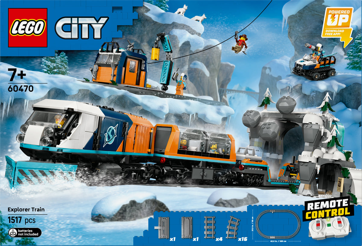 LEGO City 60470 Treno espresso artico degli esploratori