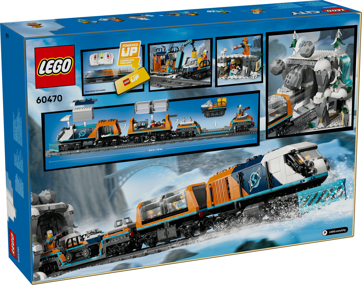 LEGO City 60470 Treno espresso artico degli esploratori