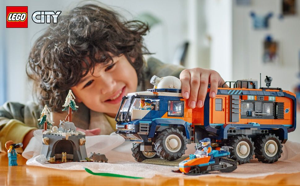 LEGO City 60471 Grande camion artico con laboratorio