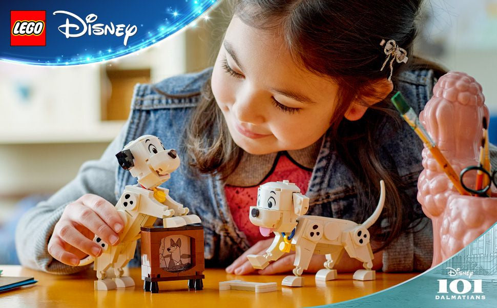 LEGO Disney Classic 43271 Pongo e Peggy La carica dei cento e uno