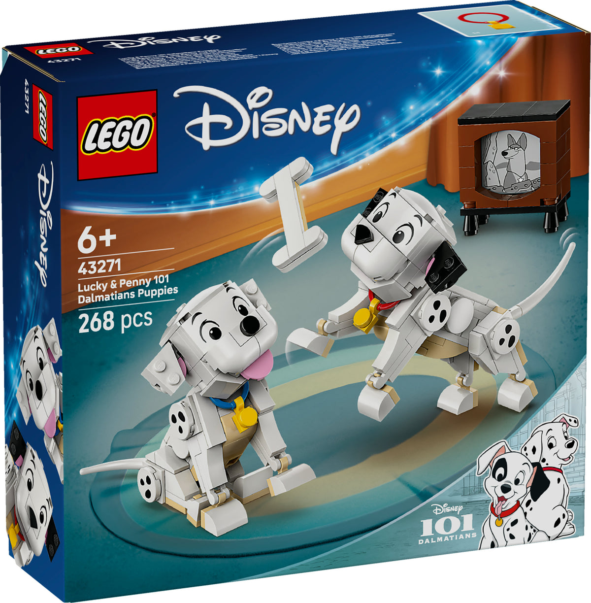 LEGO Disney Classic 43271 Pongo e Peggy La carica dei cento e uno