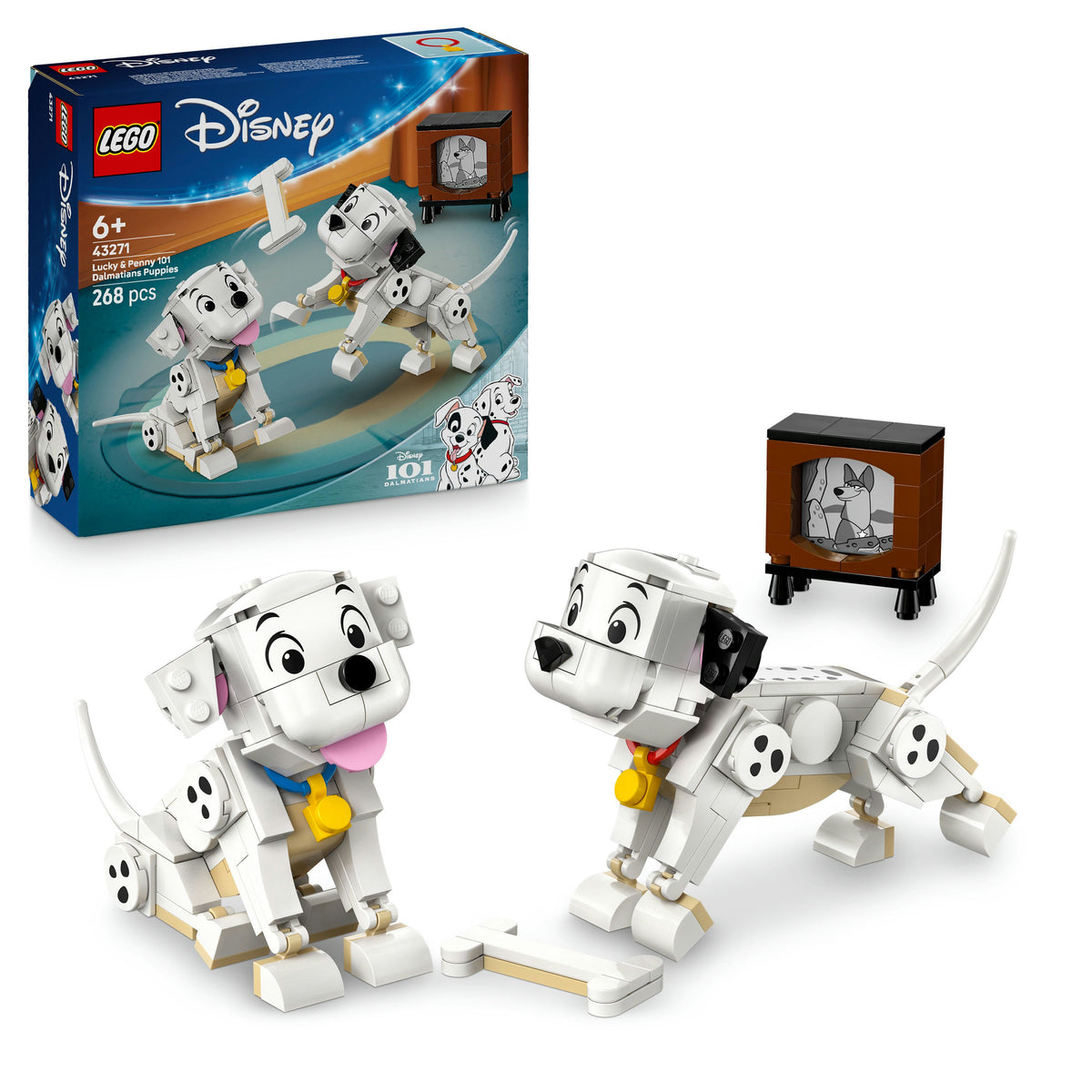 LEGO Disney Classic 43271 Pongo e Peggy La carica dei cento e uno
