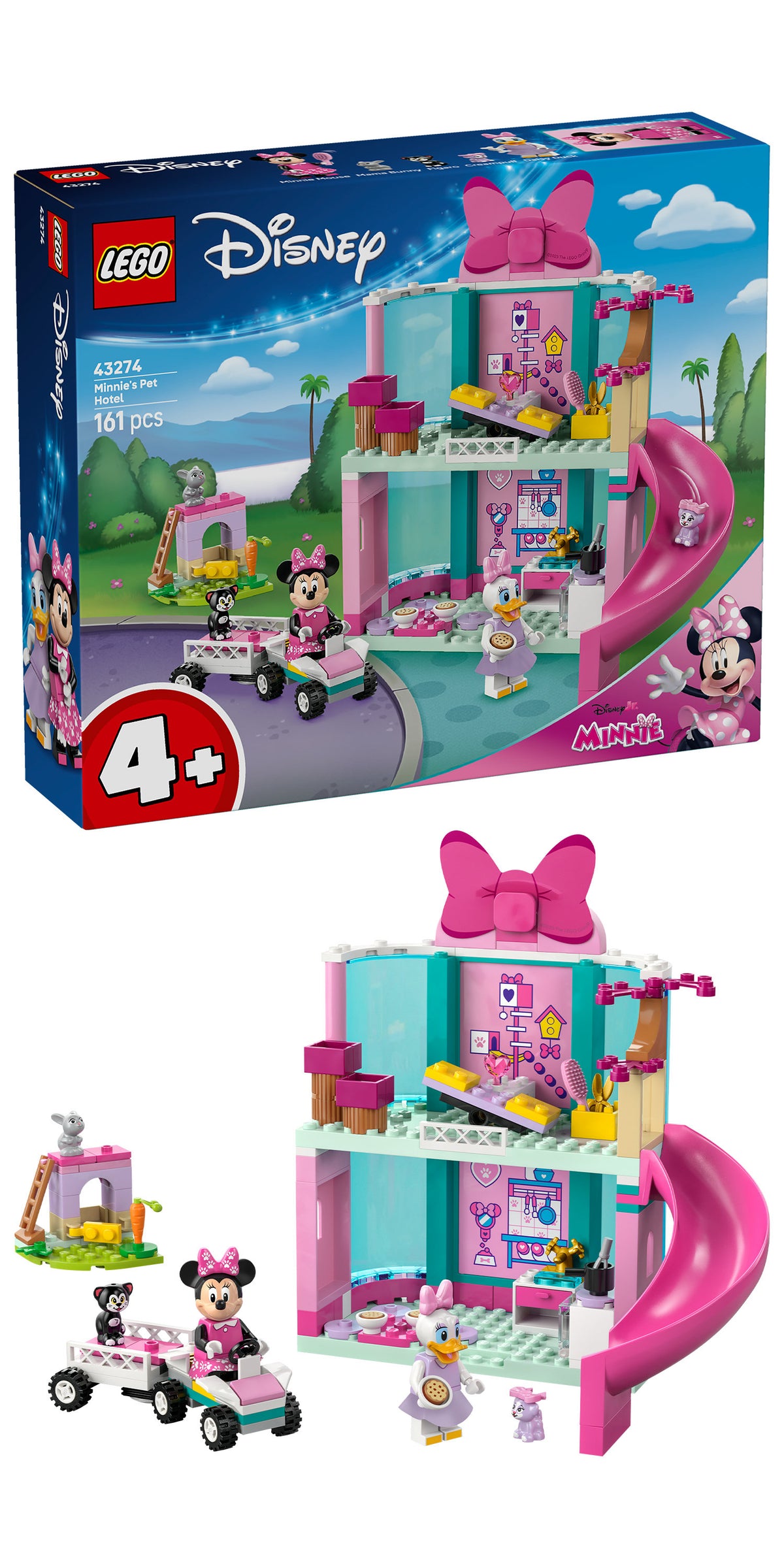 LEGO Disney Classic 43274 L’hotel degli animali di Minni