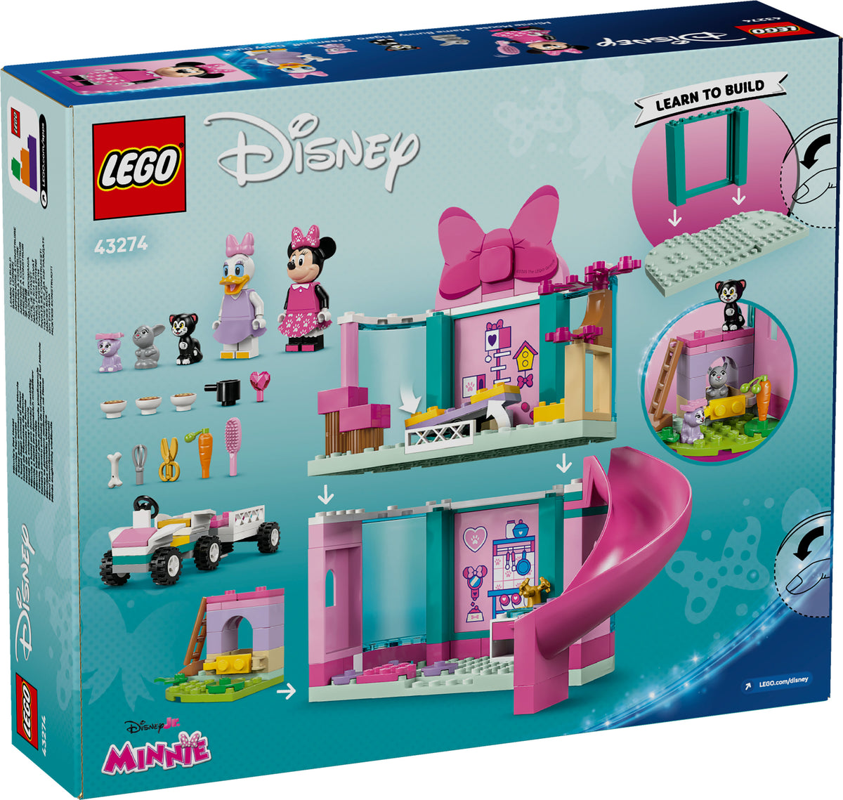 LEGO Disney Classic 43274 L’hotel degli animali di Minni