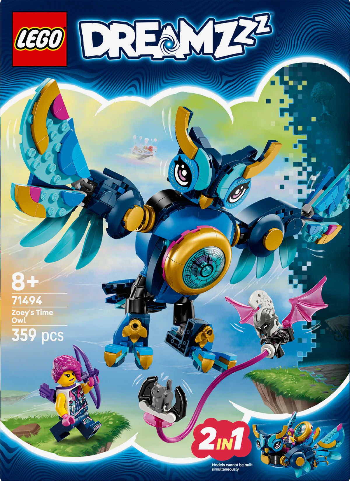 LEGO Dreamzzz 71494 Il gufo del tempo di Zoey