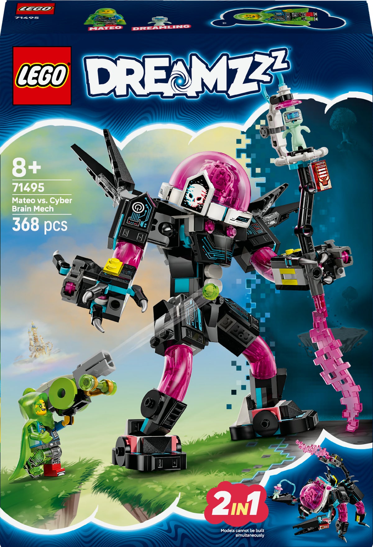 LEGO Dreamzzz 71495 Mateo vs. Mech Cyber Ragno