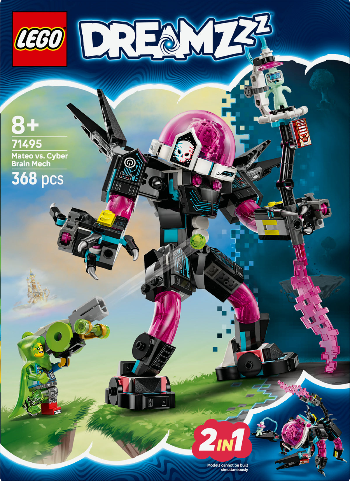 LEGO Dreamzzz 71495 Mateo vs. Mech Cyber Ragno