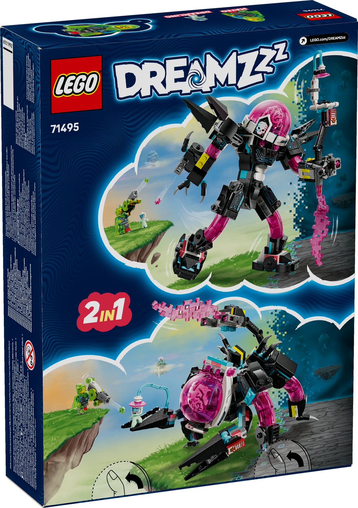 LEGO Dreamzzz 71495 Mateo vs. Mech Cyber Ragno