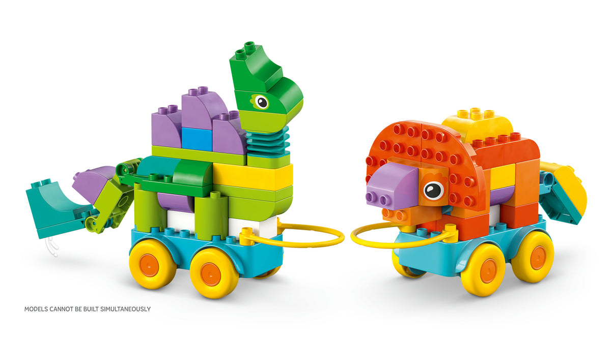 LEGO Duplo 10451 Dinosauri su ruote 3 in 1