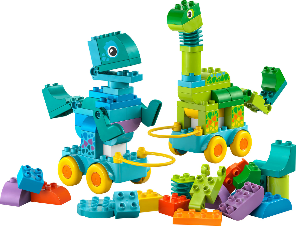 LEGO Duplo 10451 Dinosauri su ruote 3 in 1