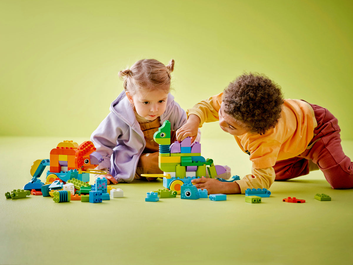 LEGO Duplo 10451 Dinosauri su ruote 3 in 1