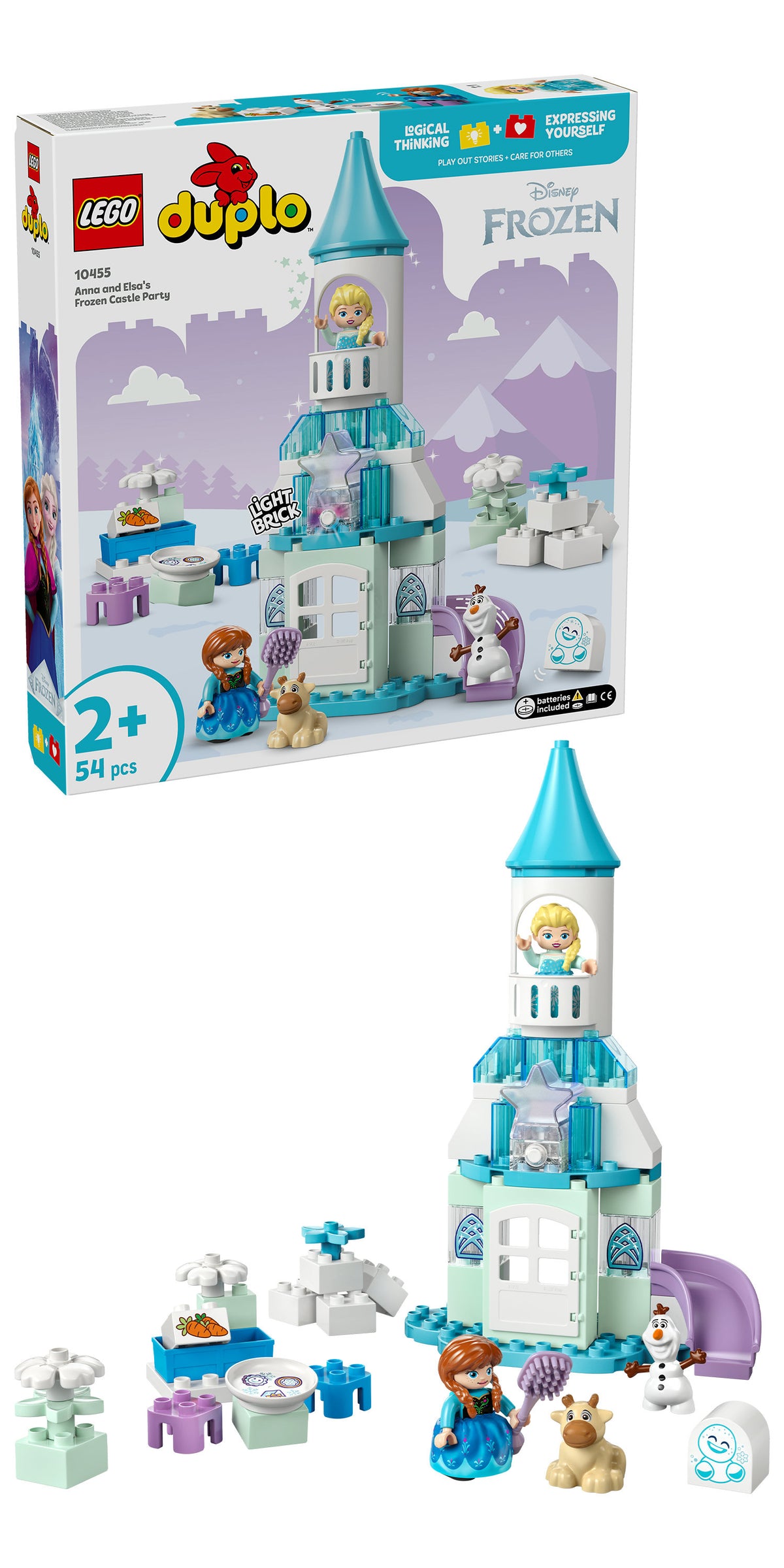 LEGO Duplo 10455 La festa al castello di Anna ed Elsa Frozen
