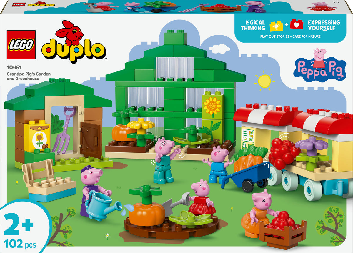 10461 - il giardino e la serra di nonno pig