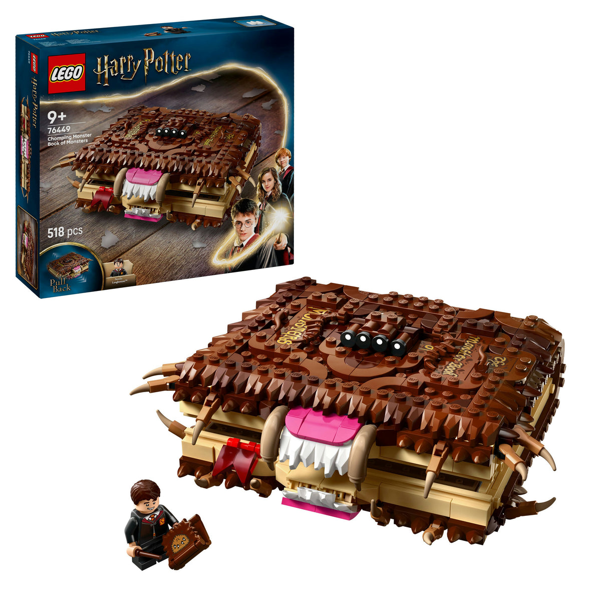 LEGO Harry Potter 76449 Il Libro Mostro dei mostri azzannante