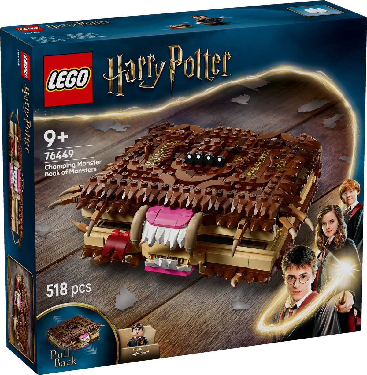 LEGO Harry Potter 76449 Il Libro Mostro dei mostri azzannante