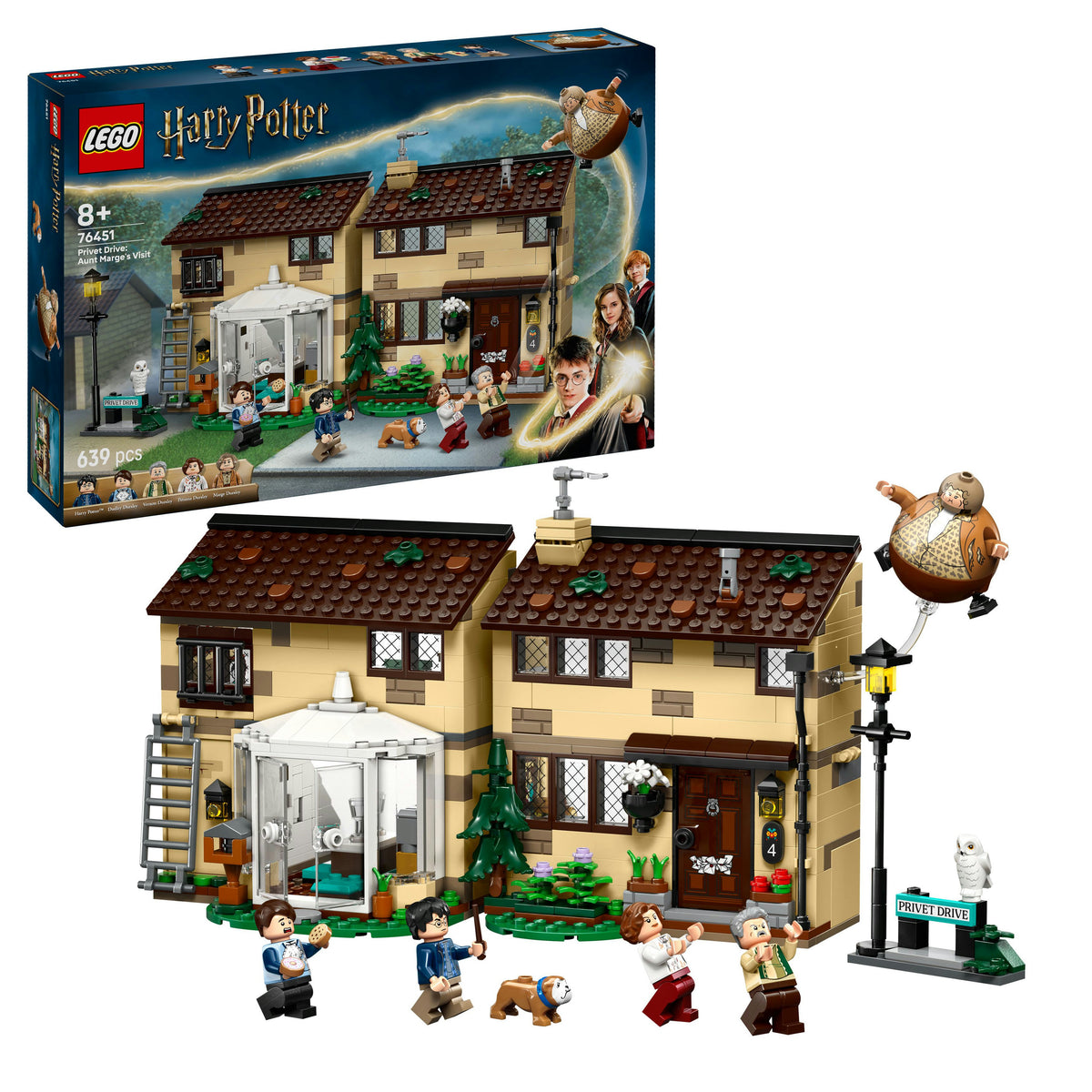 LEGO Harry Potter 76451 Privet Drive: la visita di zia Marge