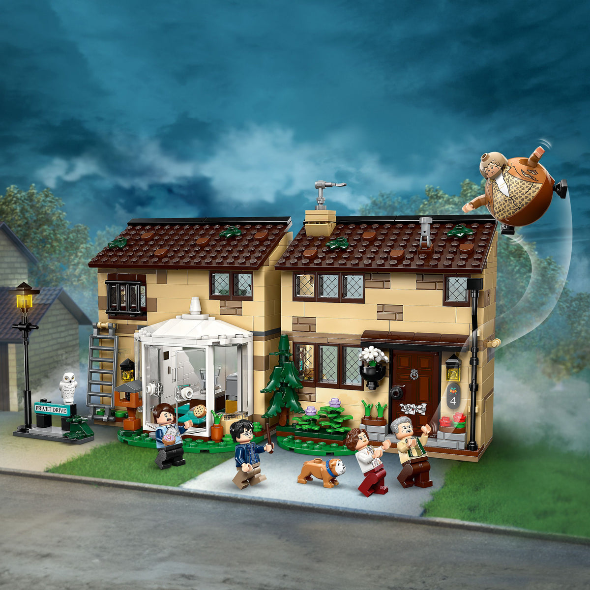 LEGO Harry Potter 76451 Privet Drive: la visita di zia Marge