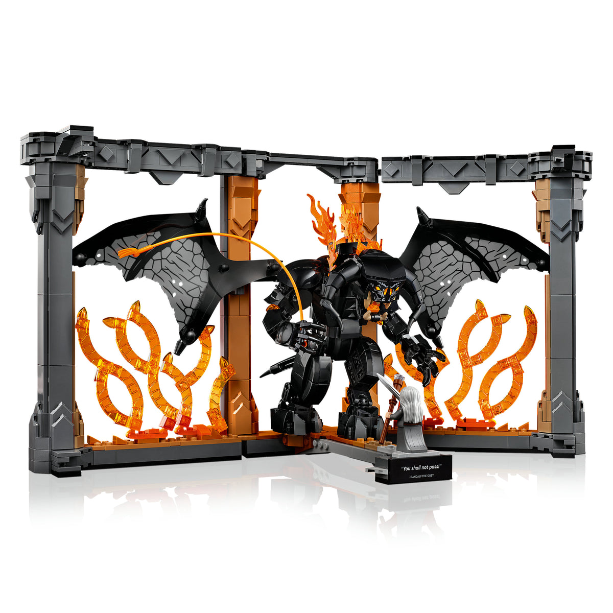 LEGO Icons 10367 Il Signore degli Anelli: Book Nook del Balrog™