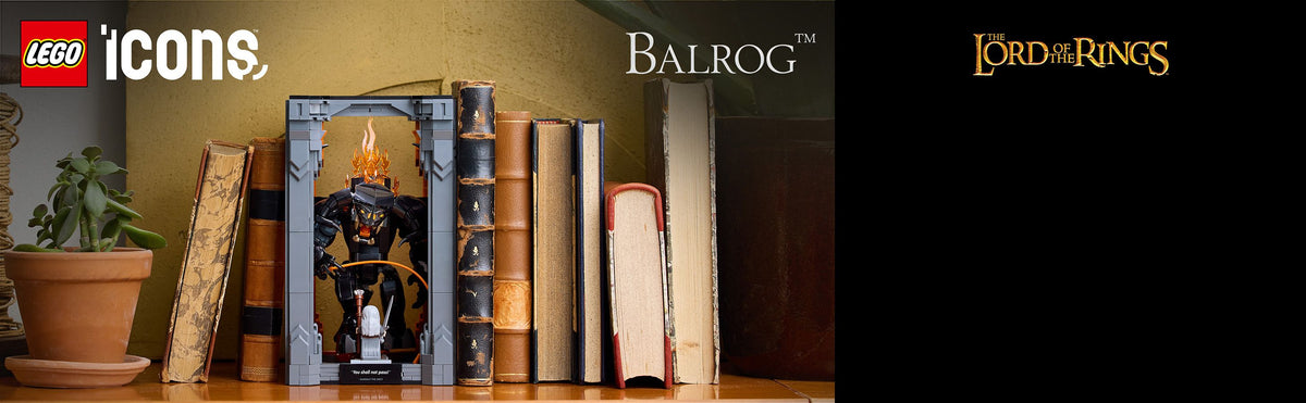 10367 - Il Signore degli Anelli: Book Nook del Balrog™