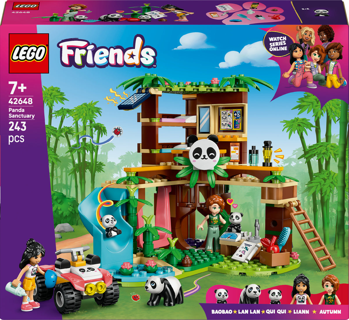 LEGO Friends 42648 Il Santuario dei Panda