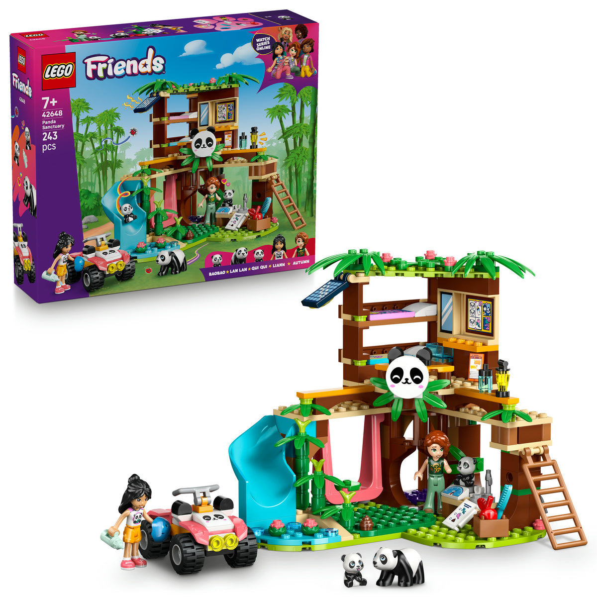 LEGO Friends 42648 Il Santuario dei Panda