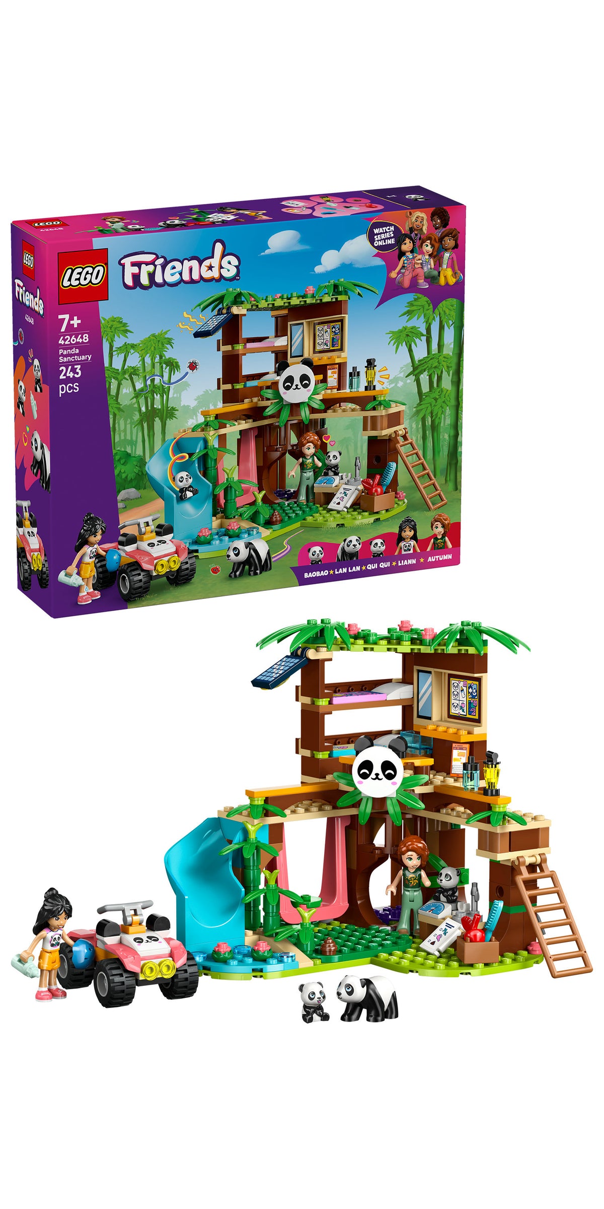 LEGO Friends 42648 Il Santuario dei Panda
