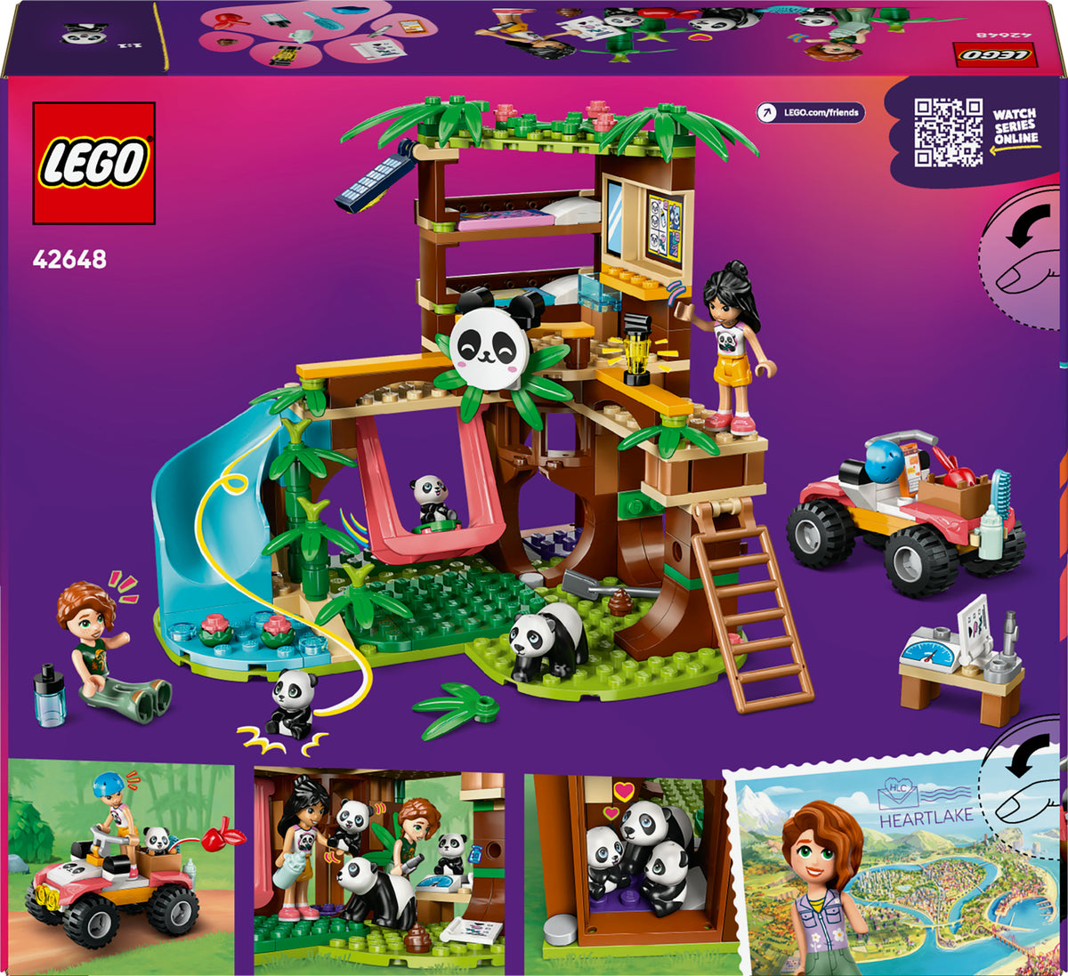 LEGO Friends 42648 Il Santuario dei Panda