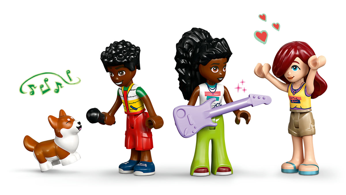 LEGO Friends 42653 Negozio di musica e appartamento