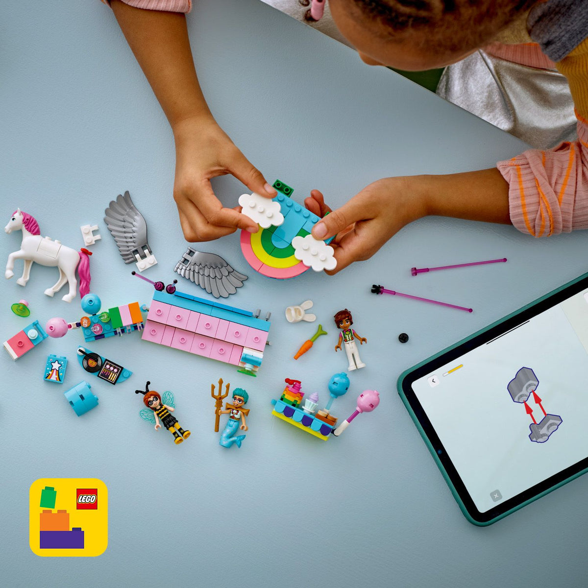 LEGO Friends 42661 Party in costume con unicorno e fatina