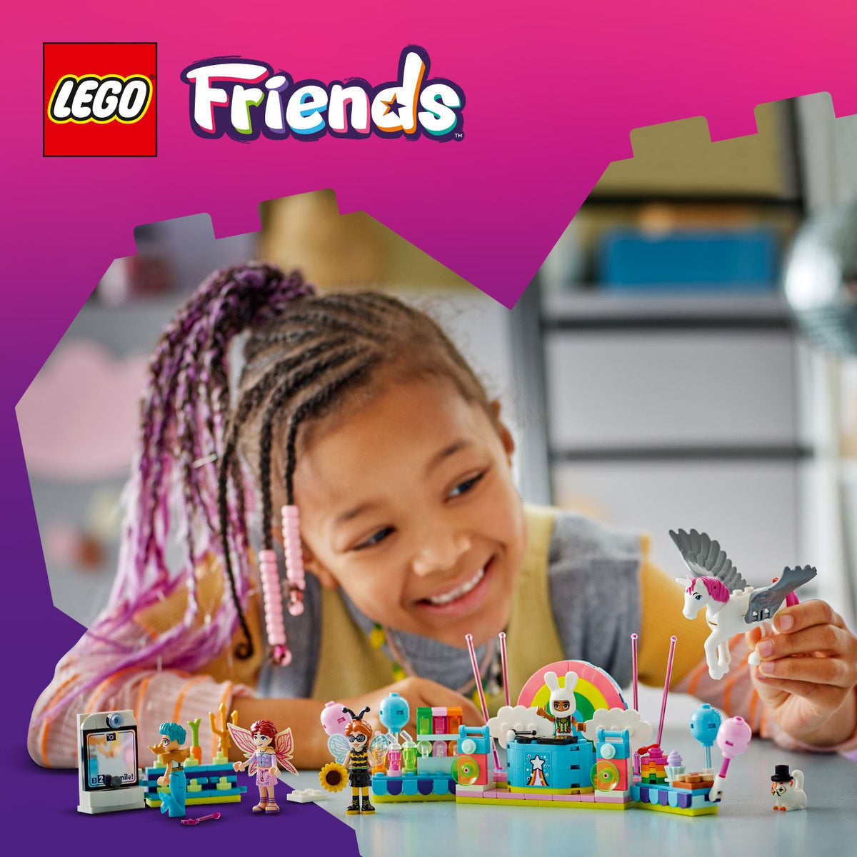LEGO Friends 42661 Party in costume con unicorno e fatina