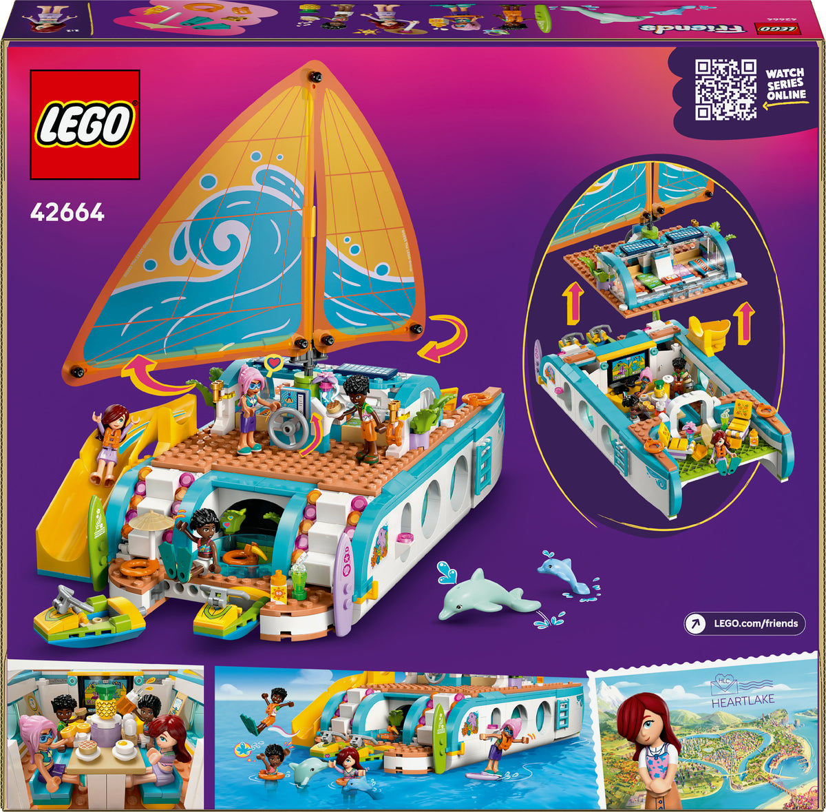 LEGO Friends 42664 Avventura sul catamarano