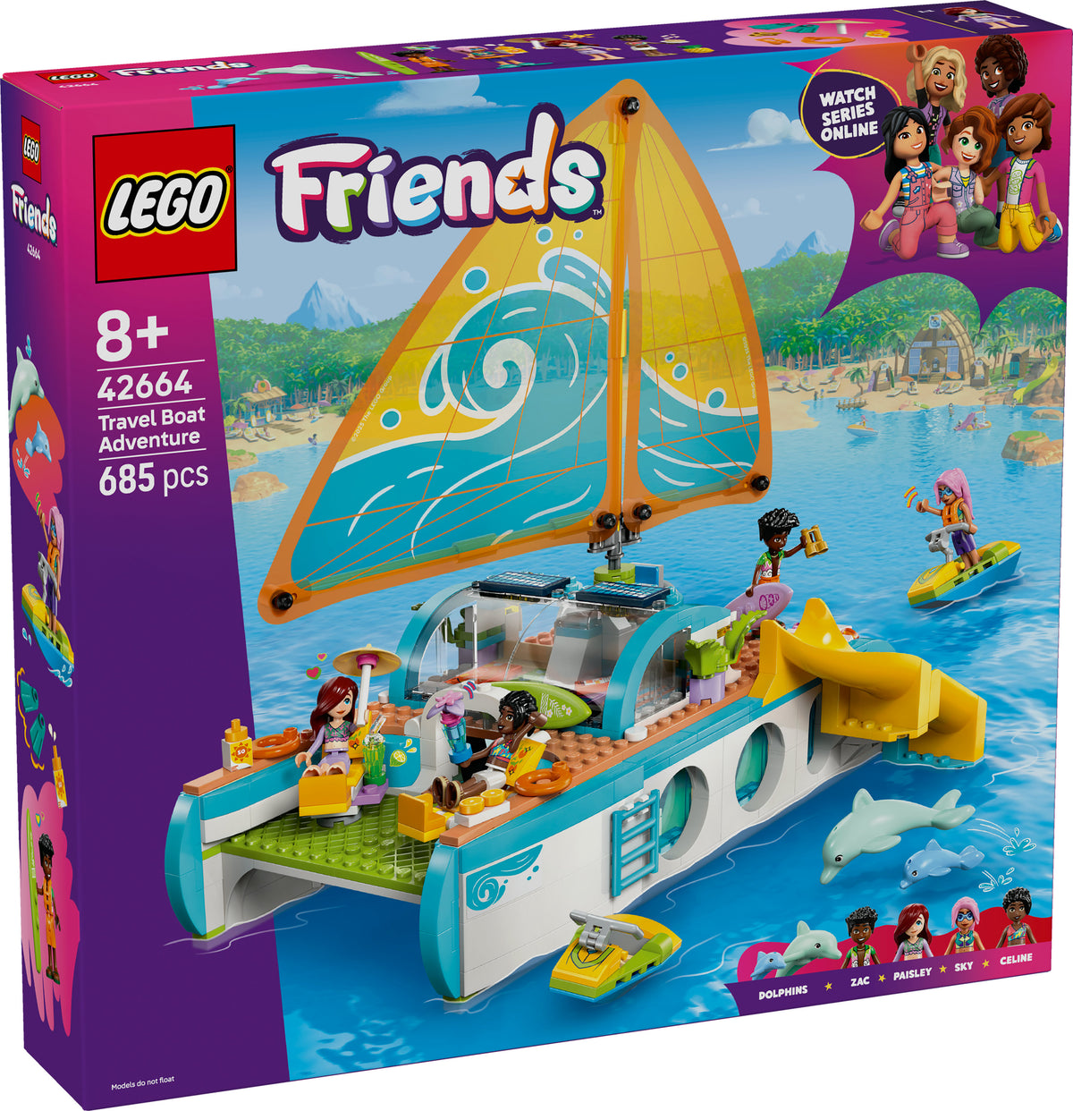 LEGO Friends 42664 Avventura sul catamarano