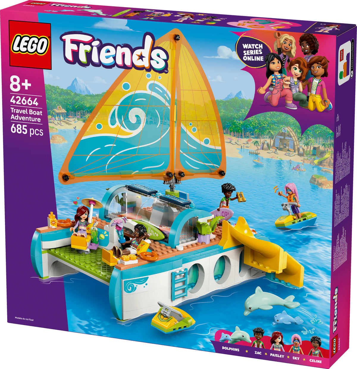 LEGO Friends 42664 Avventura sul catamarano