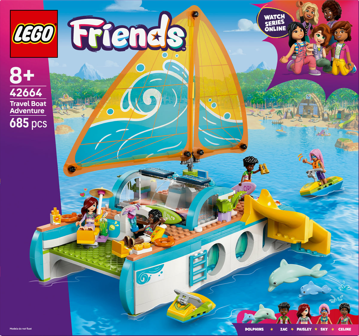 LEGO Friends 42664 Avventura sul catamarano