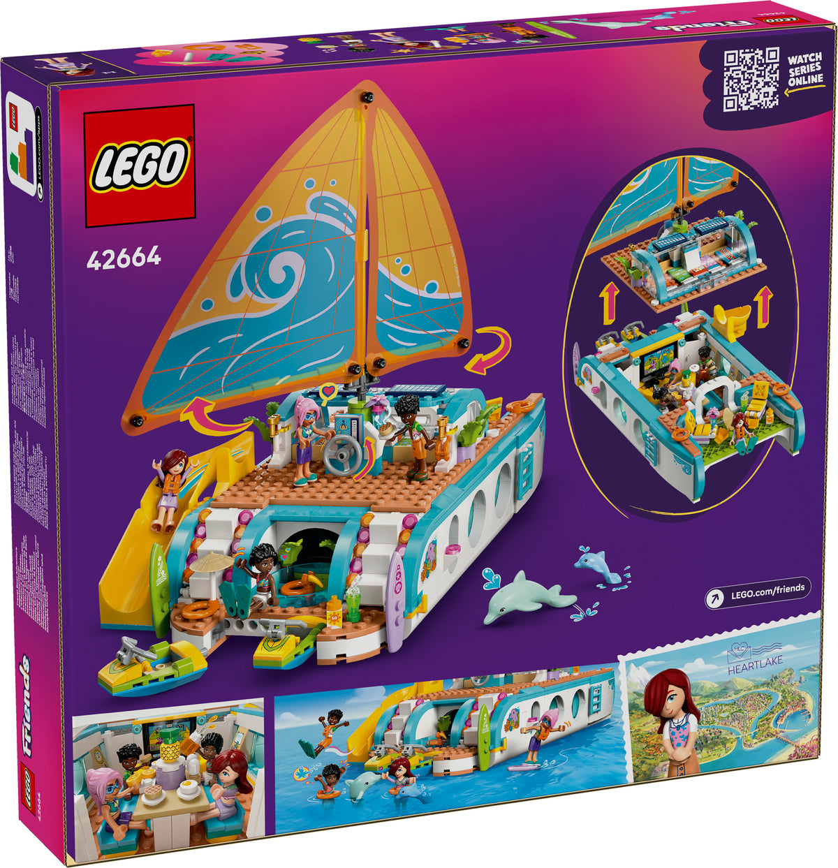 LEGO Friends 42664 Avventura sul catamarano