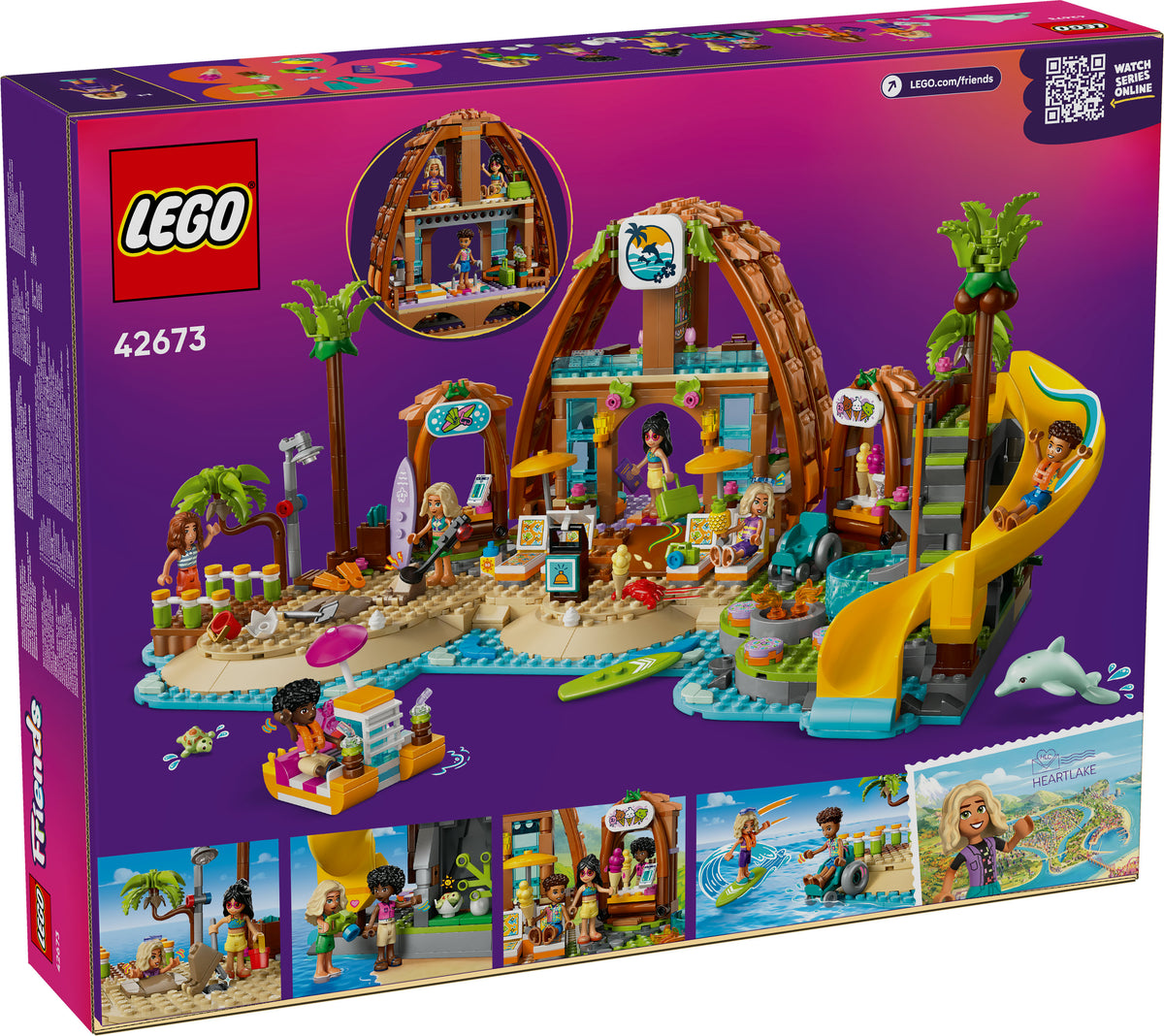 LEGO Friends 42673 Vacanza al Beach Resort