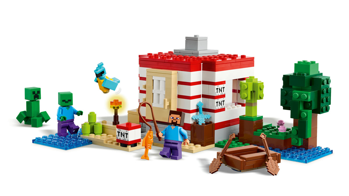 LEGO Minecraft 21275 Casa nella giungla esplosiva