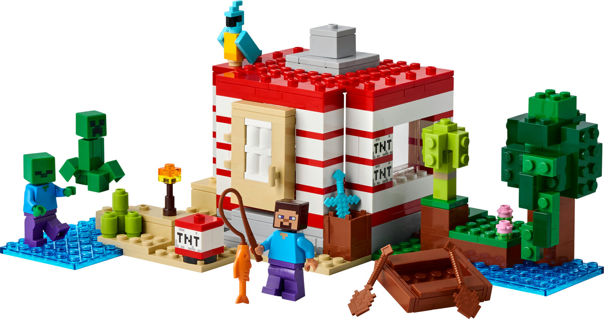 LEGO Minecraft 21275 Casa nella giungla esplosiva